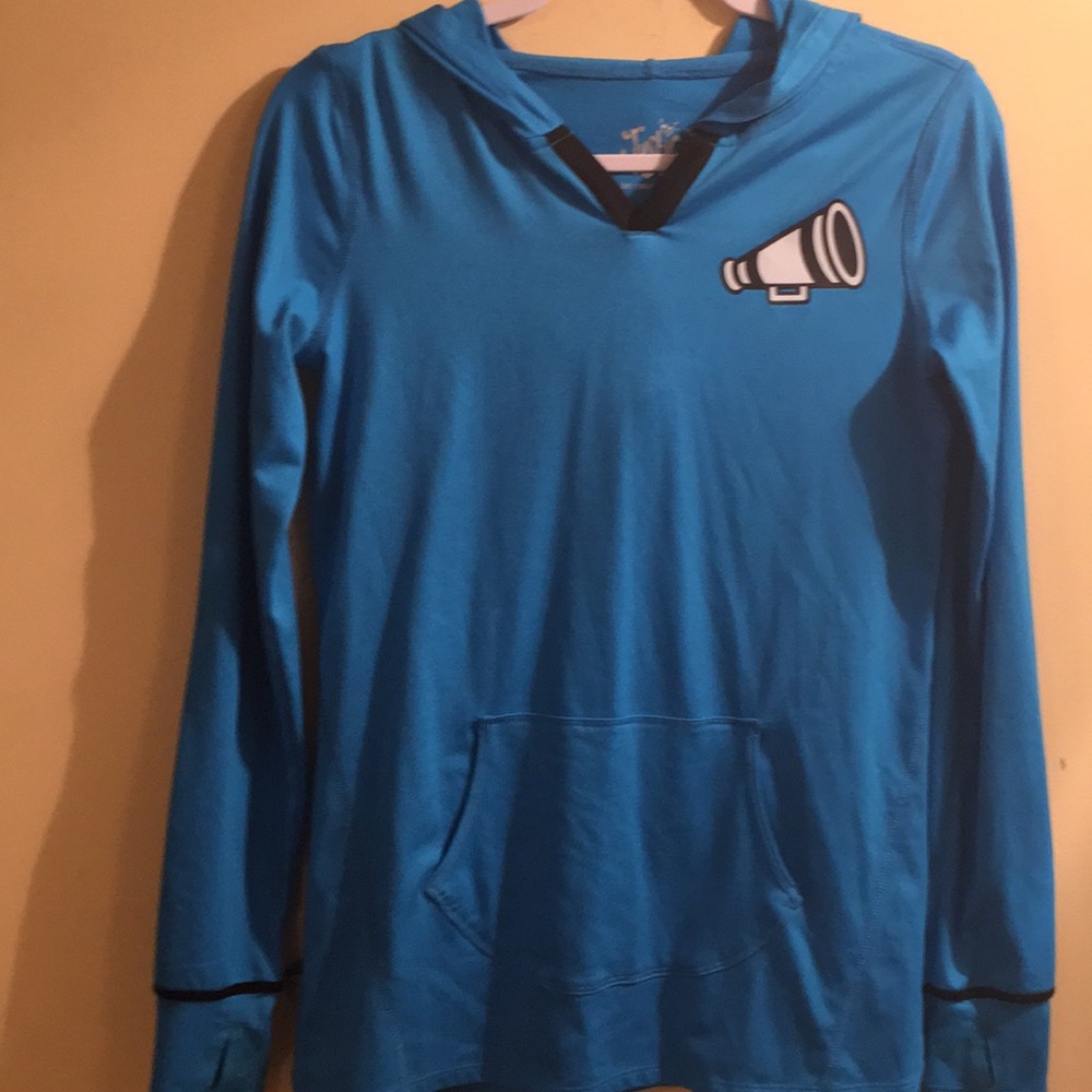 GIRLS CHEER TOP SIZE 14 FROM JUSTICE